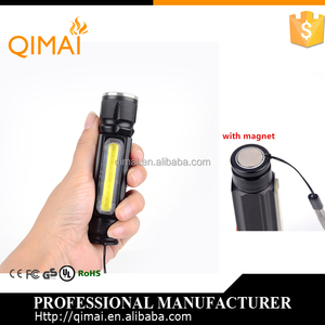 Aluminio al por mayor 1000 lumen USB <span class=keywords><strong>recargable</strong></span> <span class=keywords><strong>linterna</strong></span> LED antorcha <span class=keywords><strong>linterna</strong></span> con imán - Product Image 3