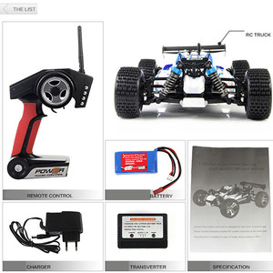 Coche de Carreras Todoterreno de Alta Calidad Wltoys <span class=keywords><strong>A959</strong></span> Mejorado con Motor de Escobillas 540, Juguete SUV Acrobático de Alta Velocidad 50 km/h, Escala 1:18, 4WD, 2.4G, Coche <span class=keywords><strong>RC</strong></span> - Product Image 6