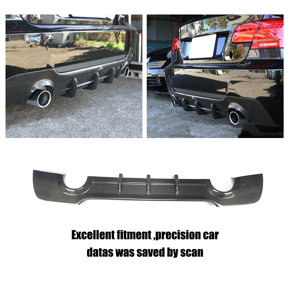 BMW E92 E93 325i 335i M-TECH 12-13用カーボンファイバーリア