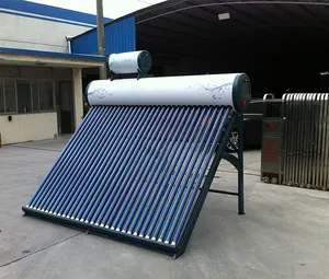 Non-pressure Solar Water Heating Systems Cost Less Stainless Steel Evacuated Tube Free Spare Parts Commercial Direct-plug Hotel