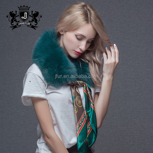 Vente d'hiver en usine Ditect Echarpe à col multicolore pour femmes en fourrure de <span class=keywords><strong>renard</strong></span> véritable - Product Image 2