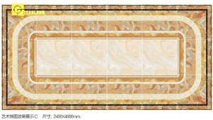 2016 Moderne Conception porcelaine plancher Les Dalles de Moquette - Product Image 3