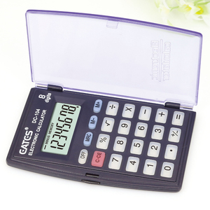 Giá rẻ Nhà Máy OEM 8 Chữ Số Mini Pocket Cầm Tay Máy Tính Với Flip Cover Nút Di Động Power <span class=keywords><strong>Calculator</strong></span> Điện Tử - Product Image 2