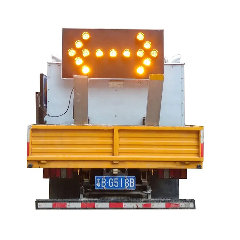 1200*600mm LED Segno di Traffico Camion Montato Arrow Bordo Giallo Luce Bar Rimorchio