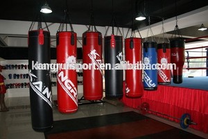 de alta calidad de lona boxeo bolsa de perforación - Product Image 3