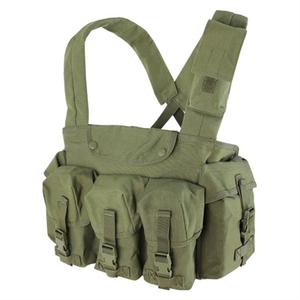 7 포켓 체스트 리그 나일론 및 폴리 에스터 건 백이있는 위장 전술 조끼 - Product Image 2