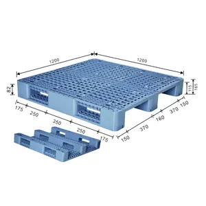 Tốt nhất Bán Công Nghiệp Được Sử Dụng Tải Lớn Nhựa Pallet