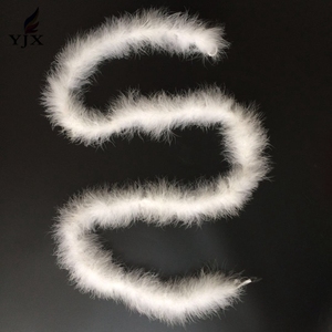 <span class=keywords><strong>Boas</strong></span> de plumas de pavo suaves <span class=keywords><strong>blancas</strong></span> artificiales <span class=keywords><strong>baratas</strong></span> al por mayor para disfraces de Carnaval de Brasil - Product Image 5