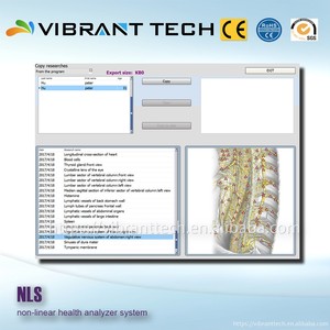 O mais recente <span class=keywords><strong>software</strong></span> de fácil instalação <span class=keywords><strong>Original</strong></span> 9D NLS Saúde analisador de gordura corporal - Product Image 2