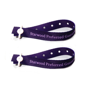 Poliéster personalizado seguridad partido ID pulsera de tela con el logotipo <span class=keywords><strong>para</strong></span> el festival - Product Image 1