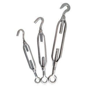 Mạ kẽm Khóa Vặn Mắt-Móc mở cơ thể móc thép Không gỉ mở cơ thể turnbuckle mắt và móc - Product Image 5