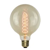 Heißer Verkauf 40 Watt Große Antike Edison Globe G125/G40 glühbirne E26 Medium Basis Für Retro Beleuchtung Leuchte
