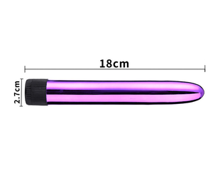Vibratore Bullet Argento da 7 Pollici per Donne, Dildo Vibrante per Punto G, Giocattoli Erotici per Adulti e Lesbiche - Product Image 5
