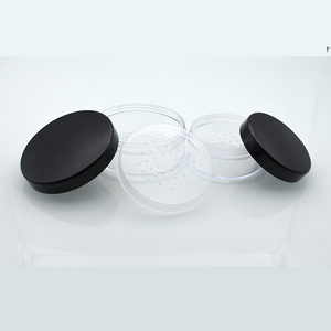 Pot cosmétique à poudre libre avec tamis <span class=keywords><strong>et</strong></span> couvercles noirs transparents, 3g, 5g, 10g, 20g, 50g, 30g, 3ml, 30g, 5g - Product Image 5