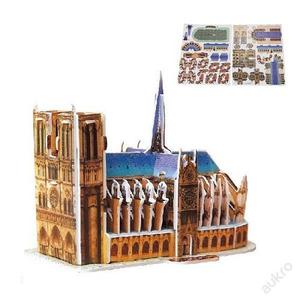 Modèle de puzzle en papier d'architecture 3D DIY-Notre <span class=keywords><strong>Dame</strong></span> De Paris Jeu amusant et éducatif dans la série Great World Architecture - Product Image 4