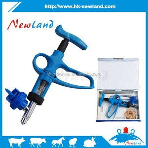 Inyector continuo ajustable NL114, jeringa veterinaria continua para cerdos, vacas, ovejas, animales - Product Image 2