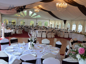 Tente de mariage transparente d'<span class=keywords><strong>occasion</strong></span>, <span class=keywords><strong>chapiteau</strong></span> blanche, pour la restauration - Product Image 3