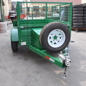 Hot Sale Lowering Hydraulic <strong>Trailer</strong> Box <strong>Trailers</strong> 8x5 <strong>Storage</strong> - Product Image 3