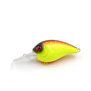 Leurre en plastique de conception japonaise pour la pêche à la <span class=keywords><strong>truite</strong></span> à la mouche, mini appât à manivelle 52mm,11.2g - Product Image 1