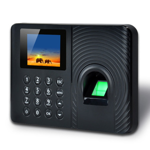 INJES Cheapest Office USB <strong>Standalone</strong> Self Service Report Biometric <strong>Fingerprint</strong> Time Attendance <strong>Clock</strong> Without Software - Product Image 1