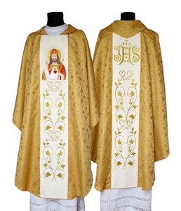 Vestimenta de Iglesia, Túnica Personalizada Blanca, Venta al por Mayor, Túnica Italiana - Product Image 2