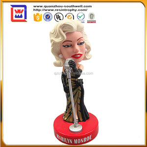 Norma Jean Remix jefes bobble y polyresin resina Marilyn Moore bobble head y Marilyn Monroe bobble head - Product Image 2