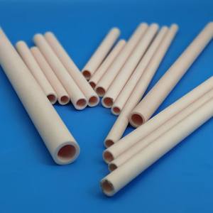 High <strong>Alumina</strong> <strong>Ceramic</strong> Tube 99.5% Al2O3 Heat Resistant <strong>Industrial</strong> Use High Temperature Insulation - Product Image 3