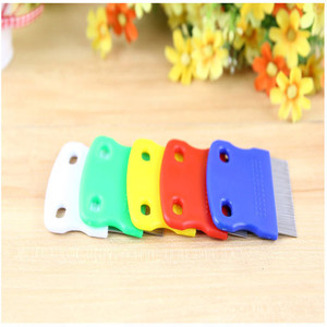 2026 nuovo arrivo Pet pulizia in acciaio inossidabile <span class=keywords><strong>pettine</strong></span> per pidocchi e <span class=keywords><strong>pettine</strong></span> per cani di piccola taglia - Product Image 6