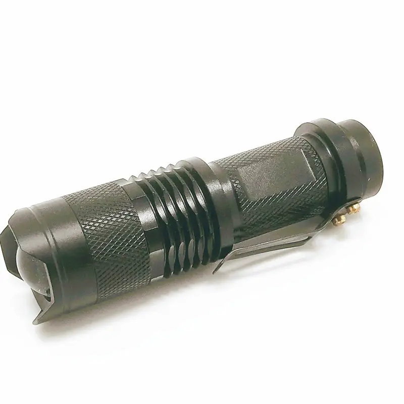 Most powerful self defense strong light torch security led flashlight
