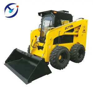 JC75 Wheel skid steer loader capacity 1050kg with Japanese Engine