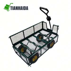 <span class=keywords><strong>Chariot</strong></span> pliable de jardin, <span class=keywords><strong>Chariot</strong></span> à roulettes, offre spéciale - Product Image 5