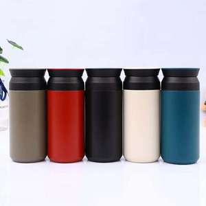 Gelas Vakum Stainless Steel 350Ml, Tumbler Perjalanan Gaya Jepang, Penjualan Laris, Cangkir Vakum Stainless Steel 304 Ml - Product Image 1