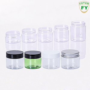 1 oz <span class=keywords><strong>2</strong></span> oz <span class=keywords><strong>3</strong></span> oz 4 oz 5 oz 6 oz 8 oz 10 oz vacía al por mayor de plástico transparente PET transparente frascos de cosméticos - Product Image 3