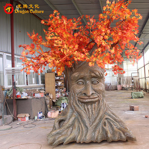 High Simulation Animatronic Cartoon <strong>Face</strong> Artificial <strong>Tree</strong> Attractive Indoor Product for Adventure Park Public Spaces Popular Park - Product Image 5