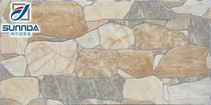 Ngưng Trang Trí Biệt Thự 3D Bên Ngoài Gạch Gốm Tường <span class=keywords><strong>Tunisia</strong></span> Ngoài Trời Carreaux Gạch Ốp Tường Gốm - Product Image 5