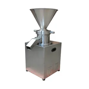 80 Commerciële Industriële Kleine Lab Chemische Amandel Moer Sesam Cacao Pindakaas Making Machine Walnoot Jelly Colloïdmolen