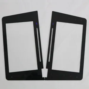 Custom zeefdruk gehard glas panel voor TV LCD display screen protector