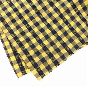 Sợi nhuộm kiểm tra dobby poplin cho áo sơ mi vải cotton - Product Image 6