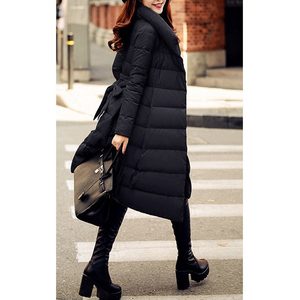 Nouveau <span class=keywords><strong>manteau</strong></span> <span class=keywords><strong>Long</strong></span> épais pour femmes, <span class=keywords><strong>grande</strong></span> <span class=keywords><strong>taille</strong></span>, ample, chaud, <span class=keywords><strong>hiver</strong></span>, - Product Image 2