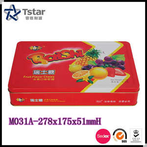 <span class=keywords><strong>sugus</strong></span> rectangle haute qualité réutilisables à biscuits bonbons boîte d'emballage - Product Image 1
