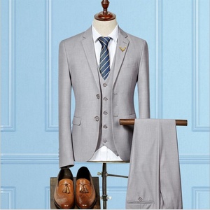 ¡Novedad de 2026! Traje de boda de tres piezas de alta calidad para <span class=keywords><strong>hombre</strong></span>, trajes ajustados de talla grande a la moda para mejor <span class=keywords><strong>hombre</strong></span> - Product Image 6