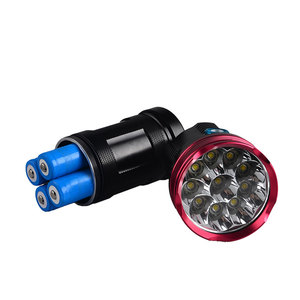 Lampe de poche de grande puissance, <span class=keywords><strong>torche</strong></span> très lumineuse et très forte, <span class=keywords><strong>10000</strong></span> <span class=keywords><strong>Lumens</strong></span> T6, corps en aluminium, Flash - Product Image 5