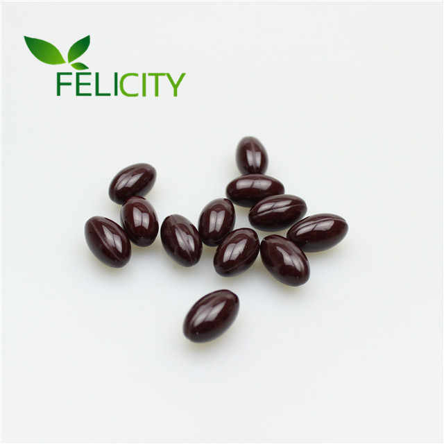 GMP стандартная изготовленная на заказ печатная мягкая капсула Lutein черники для защиты глаз