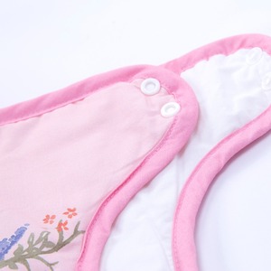 Sac de couchage pour bébé en coton biologique, sac d'été <span class=keywords><strong>rose</strong></span> imprimé en forme d'animaux, pour l'été - Product Image 5