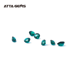 ATTAGEMS creó <span class=keywords><strong>Esmeralda</strong></span> 9*7mm Oval corte corrector mejor <span class=keywords><strong>original</strong></span> <span class=keywords><strong>piedra</strong></span> <span class=keywords><strong>Esmeralda</strong></span> precio por quilate - Product Image 1