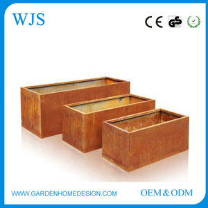 <span class=keywords><strong>Prodotti</strong></span> da <span class=keywords><strong>giardino</strong></span> <span class=keywords><strong>giardino</strong></span> in acciaio rettangolare corten zinco pentola - Product Image 1
