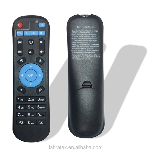 High Quality OEM 33 Keys Black Learning Universal IR Learning Remote Control for TV /VCR/ SAT/ CBL /DVD/ VCD/ HIFI