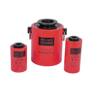 RCH 30T Tác Động Đơn Áp Lực Cao Hollow Piston Thủy Lực Xi Lanh Rỗng Pit Tông Thủy Lực Jack