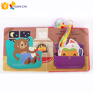 Trẻ Em Cuốn Sách Ngắn 3D Finger Rối Câu Chuyện Cuốn Sách Cho Trẻ Em - Product Image 5