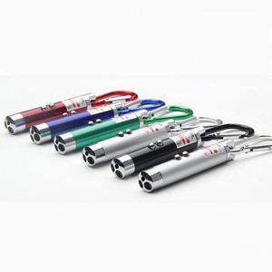 Mini linterna antorcha lámpara al <span class=keywords><strong>por</strong></span> <span class=keywords><strong>mayor</strong></span> aluminio mosquetón llavero - Product Image 1